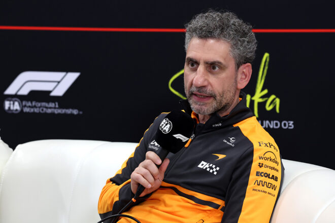 アンドレア・ステラ代表（マクラーレン）