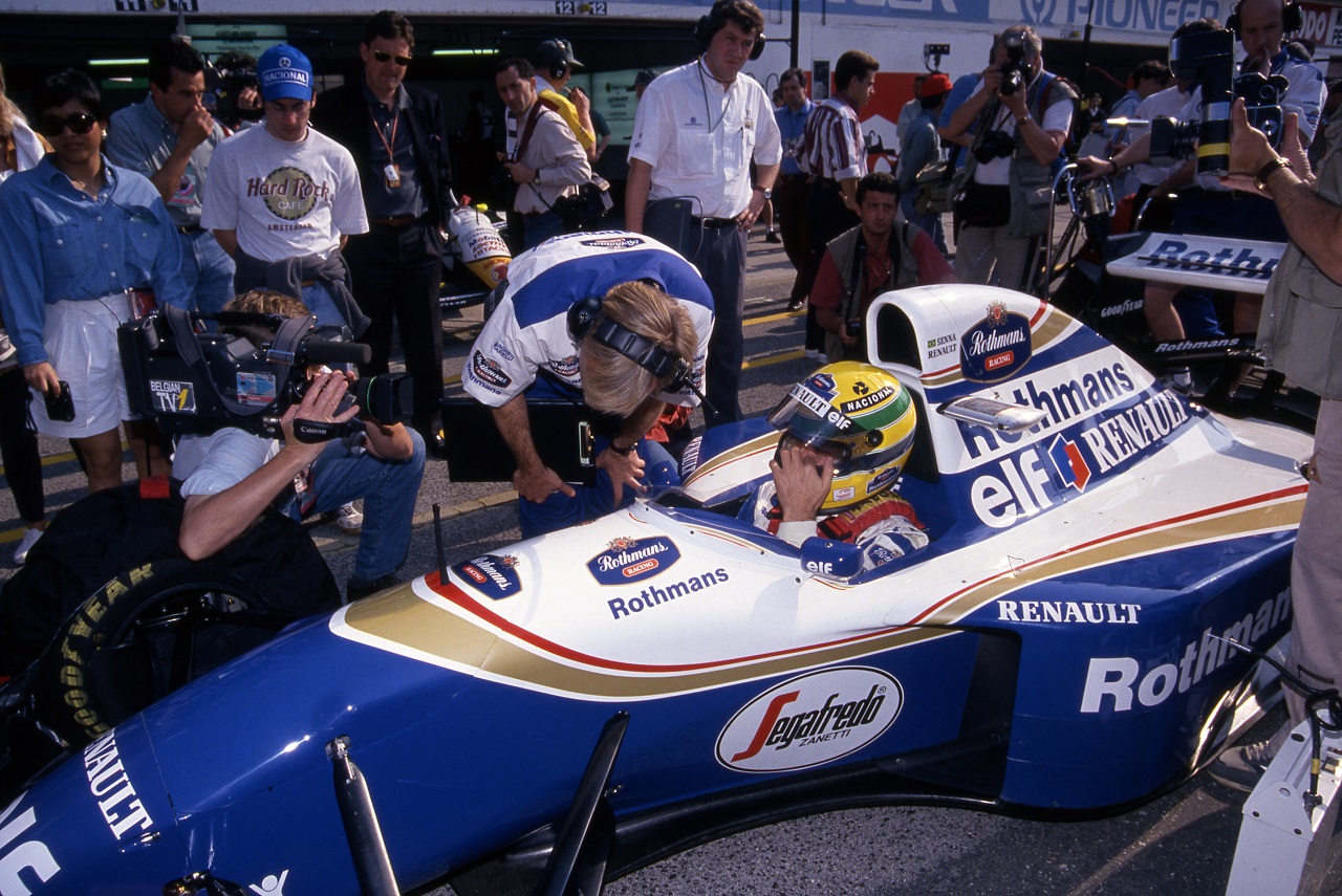 アイルトン・セナ（ウイリアムズFW16・ルノー）