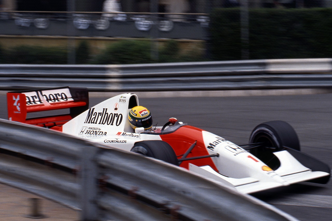 アイルトン・セナ（マクラーレンMP4/7A・ホンダ）