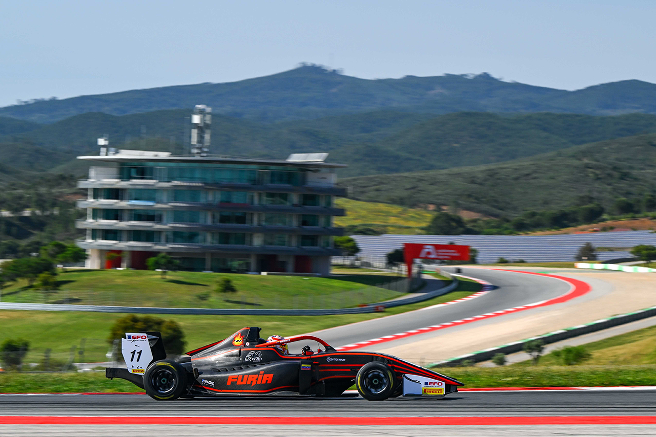 2026年ユーロフォーミュラ・オープン第1戦ポルティマオ　アレッサンドロ・ファムラーロ（BVMレーシング）