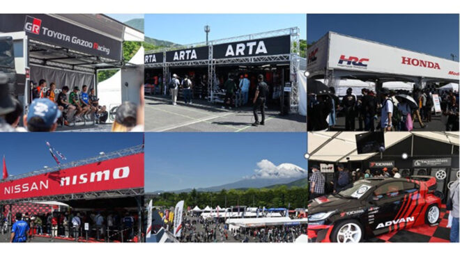 DJ KOO（TRF）×えびちゅうのライブに過去最多のグルメ。GWのスーパーGT富士はレースの枠を超えた総合エンタメフェスへと進化