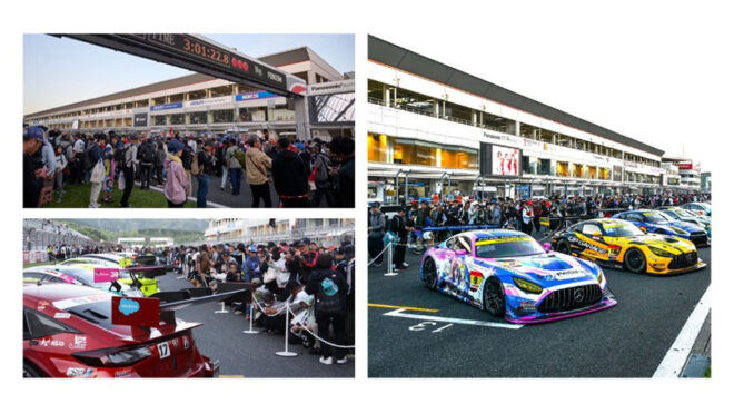 DJ KOO（TRF）×えびちゅうのライブに過去最多のグルメ。GWのスーパーGT富士はレースの枠を超えた総合エンタメフェスへと進化