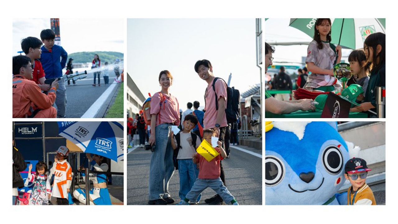 DJ KOO（TRF）×えびちゅうのライブに過去最多のグルメ。GWのスーパーGT富士はレースの枠を超えた総合エンタメフェスへと進化