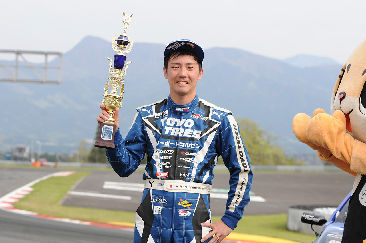 モーターファンフェスタでD1GPラウンドゼロが開催。松山北斗が2年連続の勝利