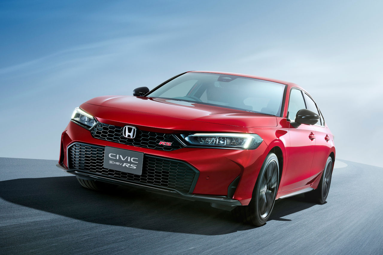 シビックの新グレード“e：HEV RS”が先行公開。新制御技術Honda S＋Shiftを搭載