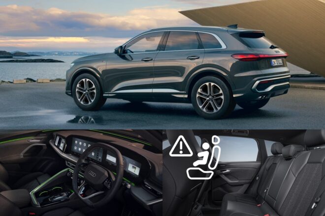 アウディ、内燃機関搭載の『A5』と『Q5』をアップデート。新しいユーザーインターフェイスを採用