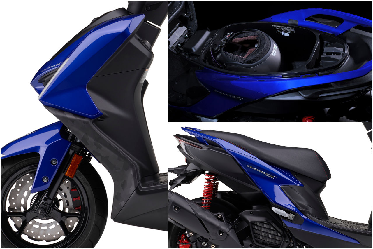 ヤマハが新型『シグナスX』を発表。新デザイン、加速性能向上、さらにトラクションコントロールも