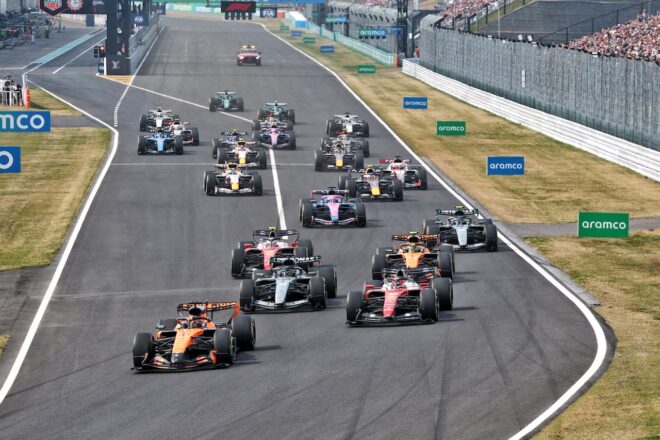 2026年F1第3戦日本GP決勝日　レーススタート