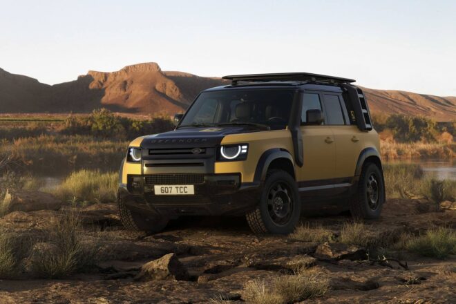 ディフェンダー、岡田准一をアンバサダーに起用。高輪では世界感を体現したポップアップも期間限定開催