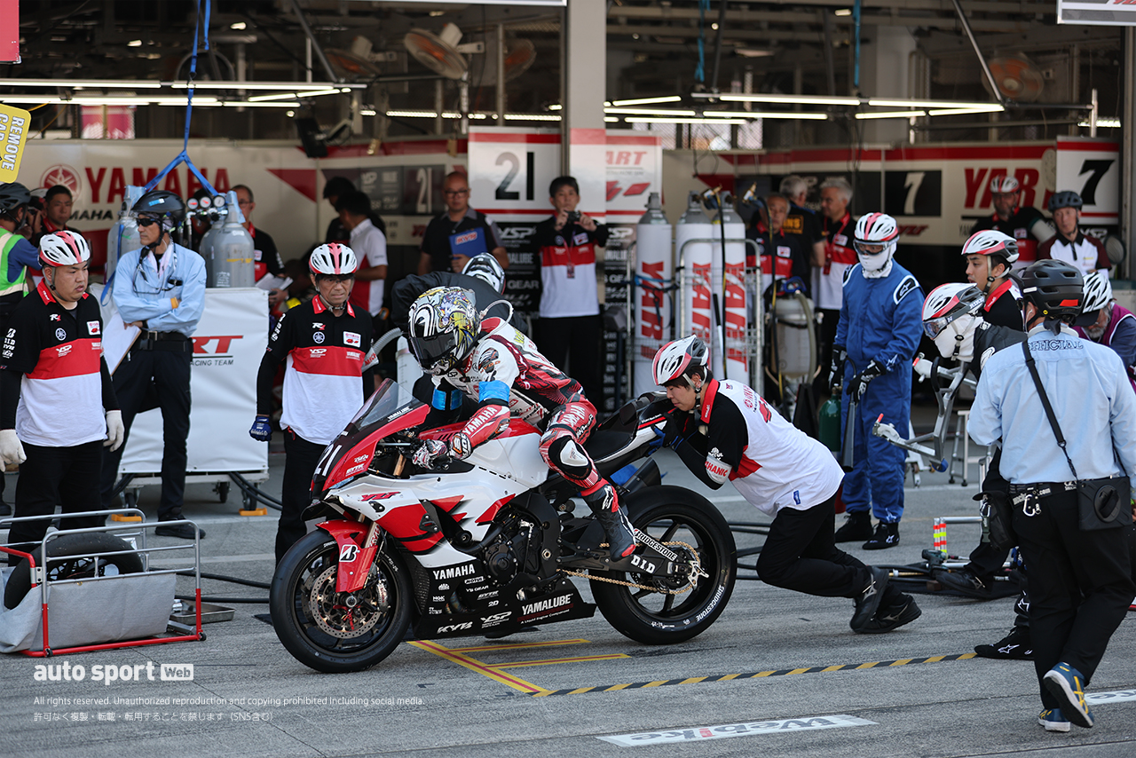 中須賀克行（YAMAHA RACING TEAM）／2025鈴鹿8耐