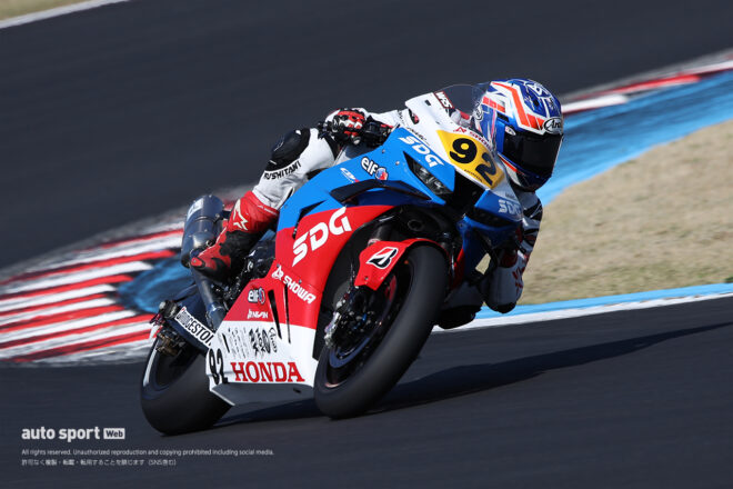 國井勇輝（SDG Team HARC-PRO.Honda）／2026全日本ロード第1戦もてぎ JSB1000