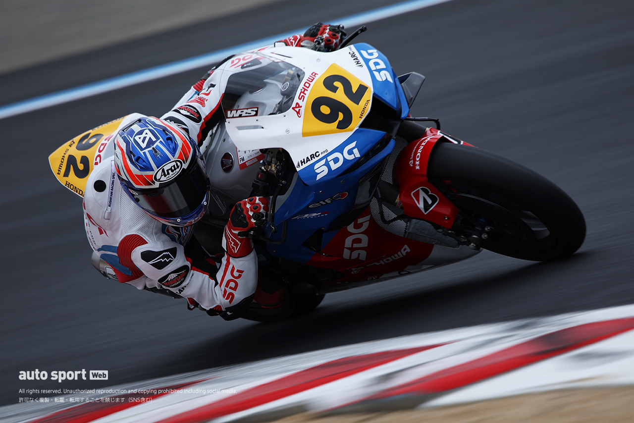 國井勇輝（SDG Team HARC-PRO.Honda）／2026全日本ロード第1戦もてぎ JSB1000