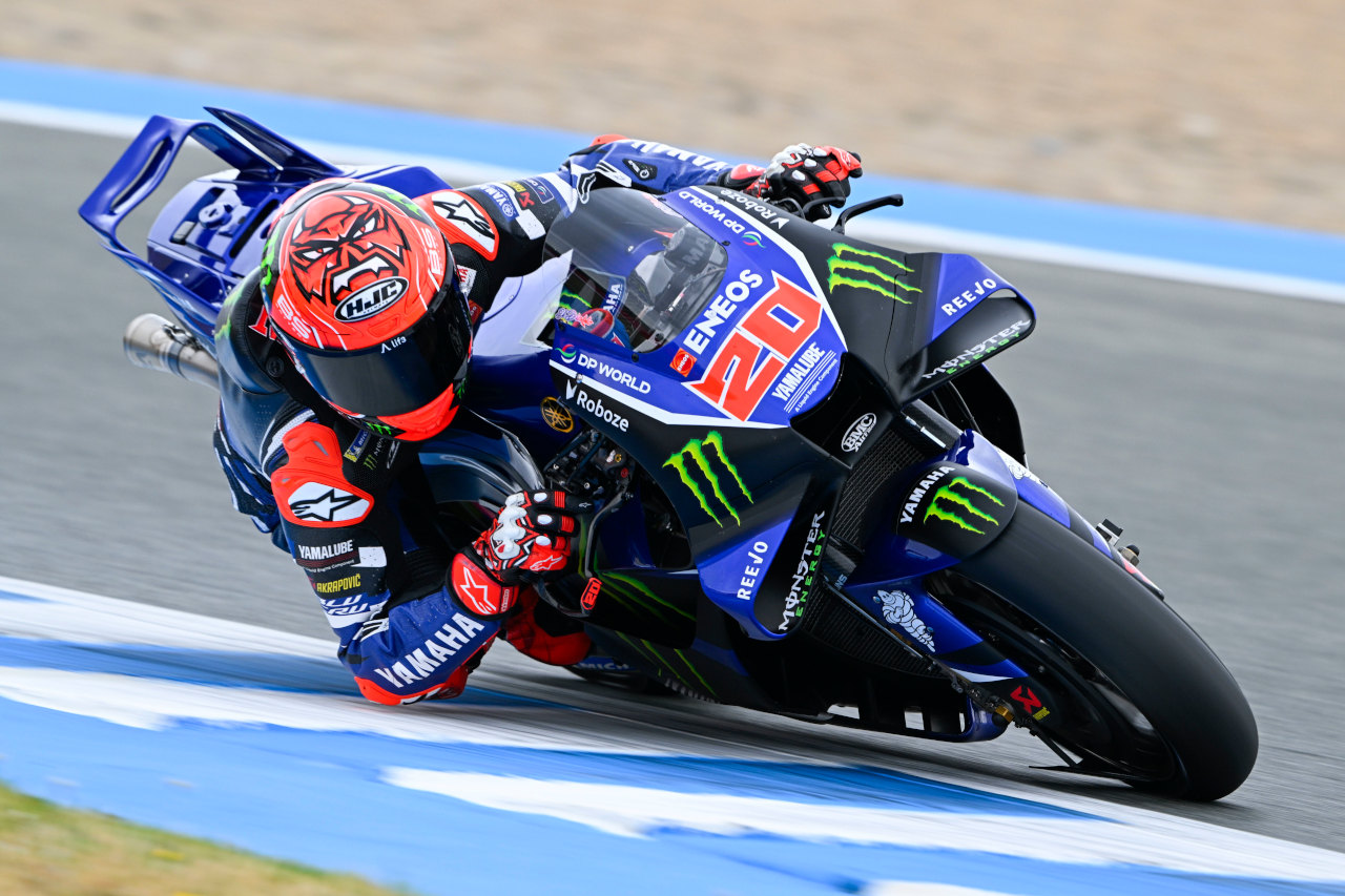 悪戦苦闘のヤマハ、新パーツでテスト実施も「トップタイムには程遠い」とクアルタラロ／第4戦スペインGP