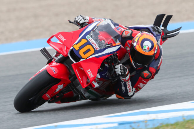 ホンダ、ロングランのペースは良好も予選Q2直接進出に一歩届かず。マリーニ「アタックの仕上げが課題」／第4戦スペインGP