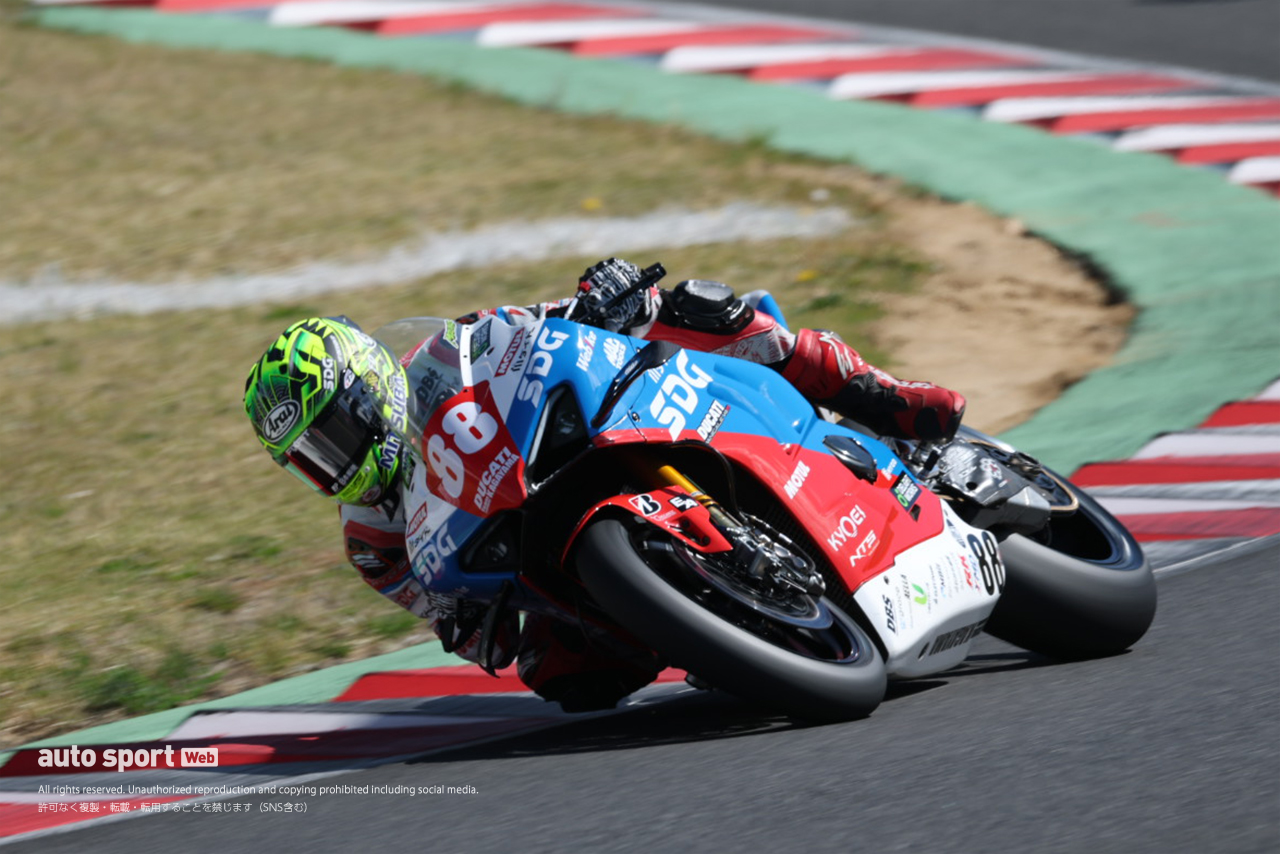水野涼（SDG DUCATI Team KAGAYAMA）／2026全日本ロード第2戦SUGO JSB1000 予選