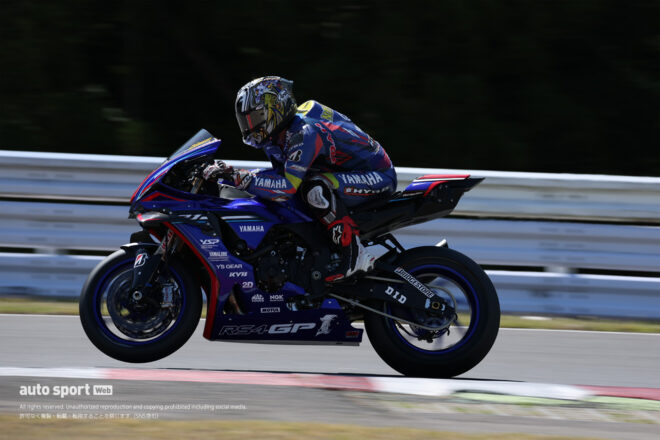 中須賀克行（YAMAHA FACTORY RACING TEAM）／2026全日本ロード第2戦SUGO JSB1000 予選
