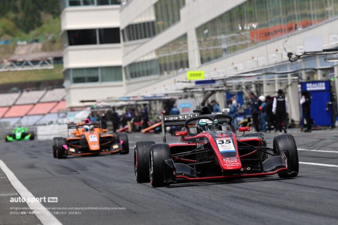 スーパーフォーミュラ・ライツ第4戦／第5戦オートポリスの公式予選は新原光太郎がダブルポールを獲得
