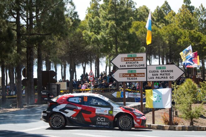 勝田貴元（トヨタGRヤリス・ラリー１）