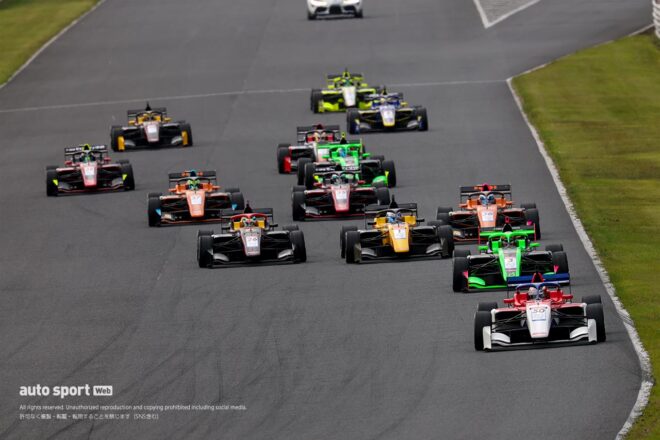 全日本スーパーフォーミュラ・ライツ選手権第4戦オートポリスは新原光太郎がポール・トゥ・ウインで初優勝を飾る