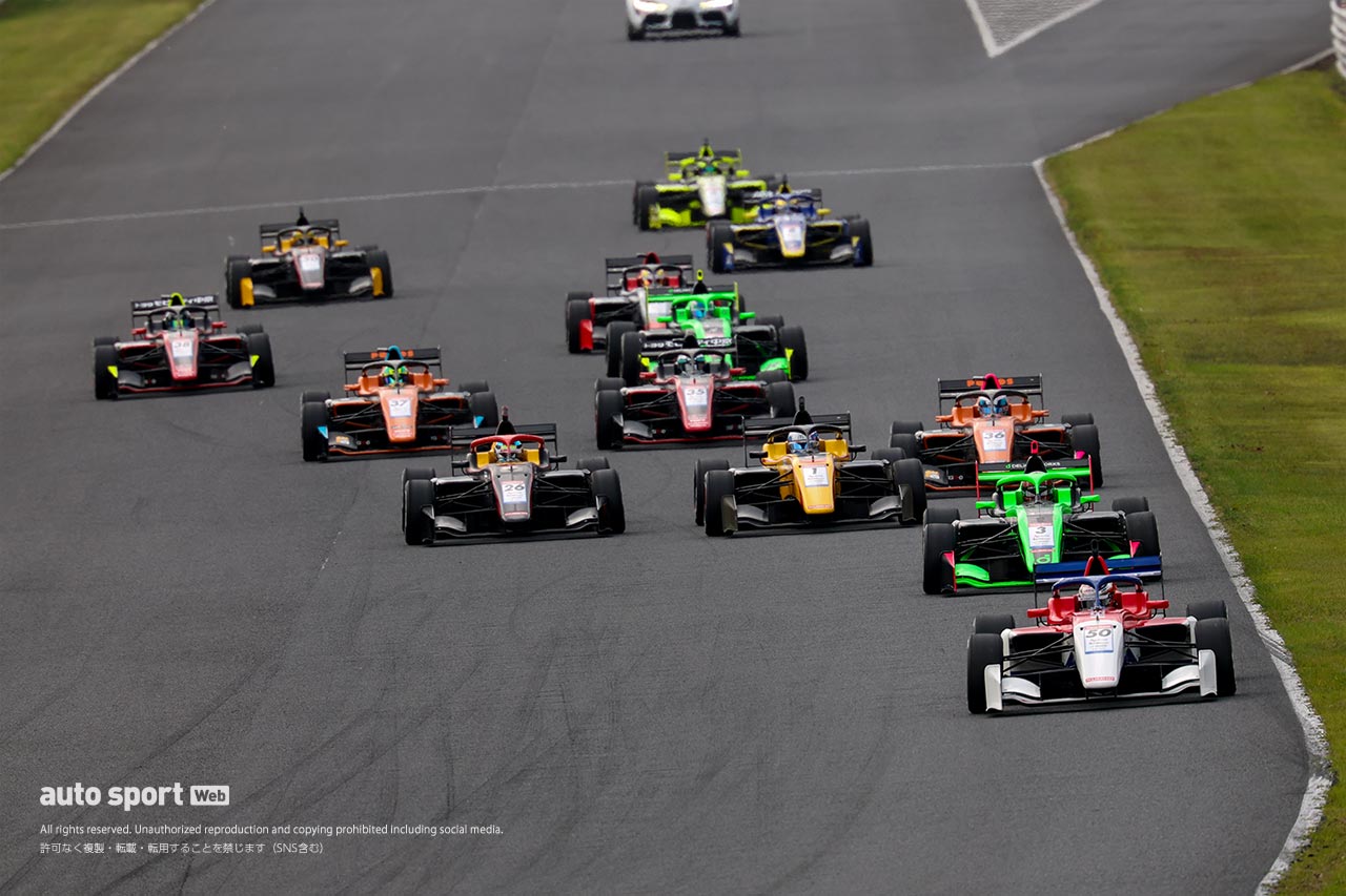 全日本スーパーフォーミュラ・ライツ選手権第4戦オートポリスは新原光太郎がポール・トゥ・ウインで初優勝を飾る