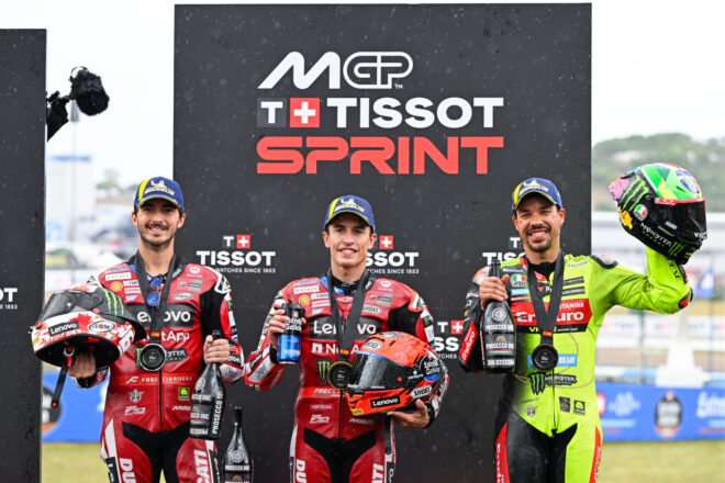 M.マルケスが波乱のスプリントで今季2勝目。ドゥカティ勢が表彰台を独占／第4戦スペインGP