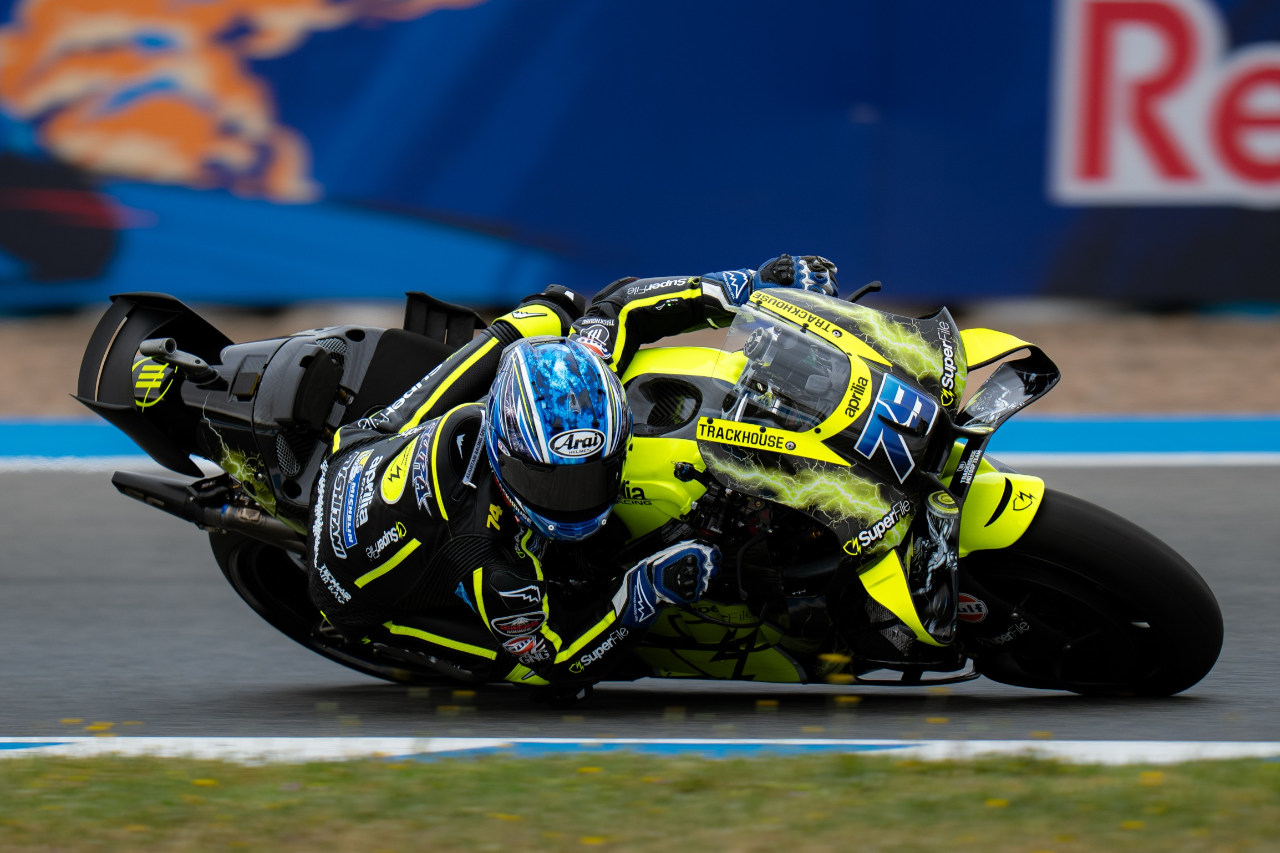 小椋藍「速く走れない」と雨の走行に苦戦。スプリントでは「スペアのバイクの存在を忘れていた」／第4戦スペインGP