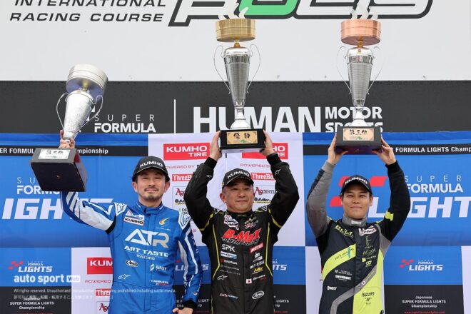 全日本スーパーフォーミュラ・ライツ選手権第5戦オートポリスはウエットのバトルを制したエヴァン・ジルテールが制し今季2勝目