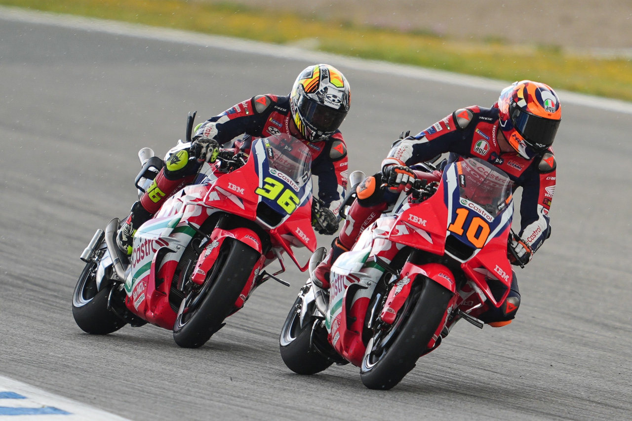 マリーニ、2連続のスプリント入賞。転倒喫したミルは復帰を試みるも「ダメージが大きすぎた」／第4戦スペインGP