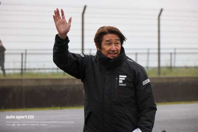 悪天候で第3戦は中止に。近藤真彦会長「早い決断をしないとファンの皆様のためにならない」