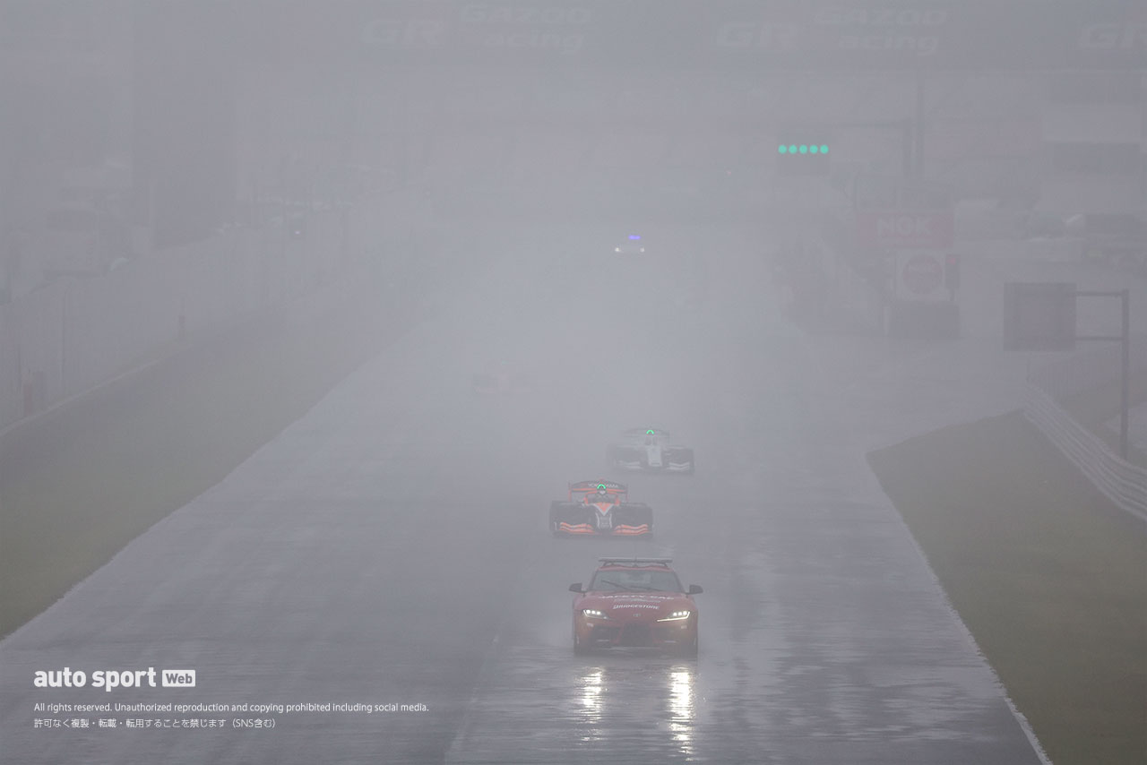 「予報はあくまでも予報」JRP上野禎久社長が第3戦中止決定の経緯や開始時刻を早めなかった理由を説明。代替戦は実施の方向／スーパーフォーミュラ九州大会