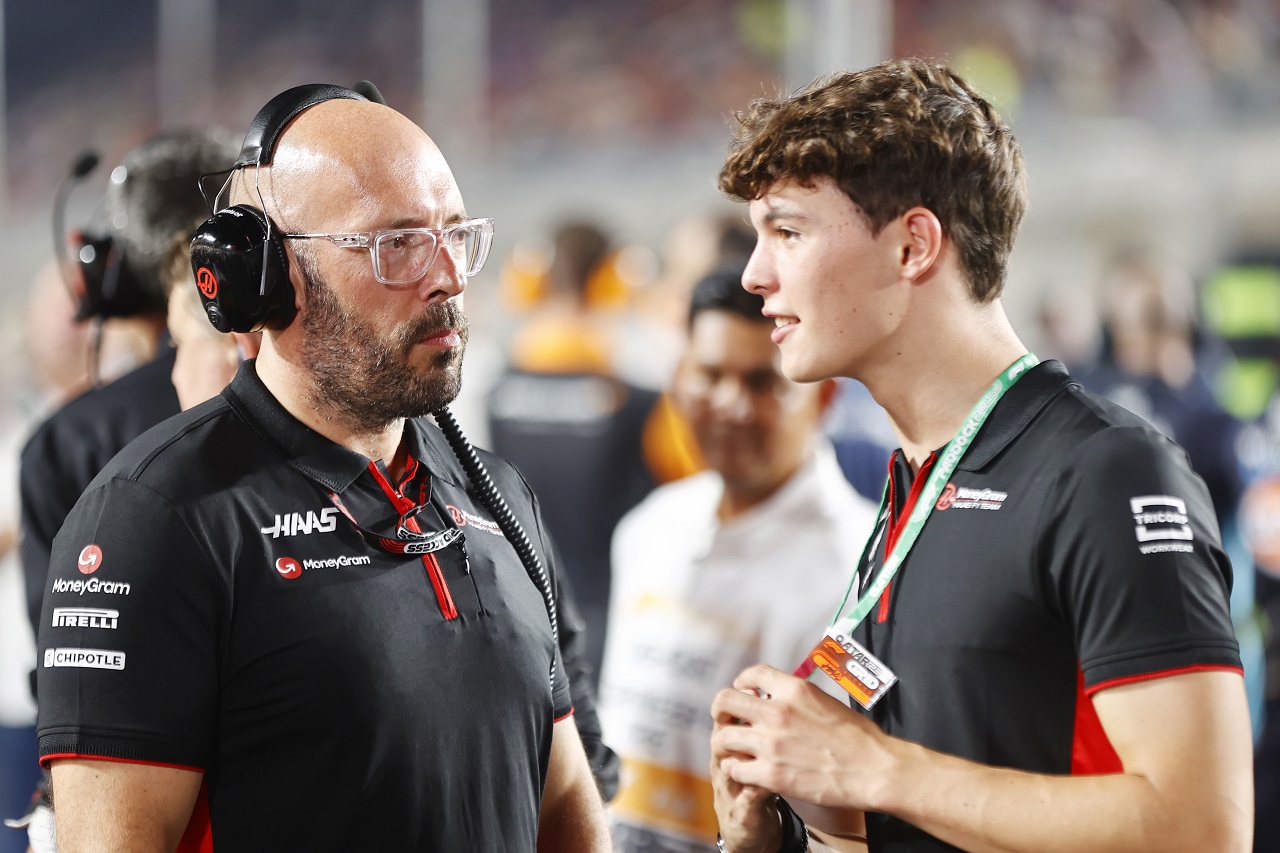 スチュアート・モリソン（ハース）とオリバー・ベアマン