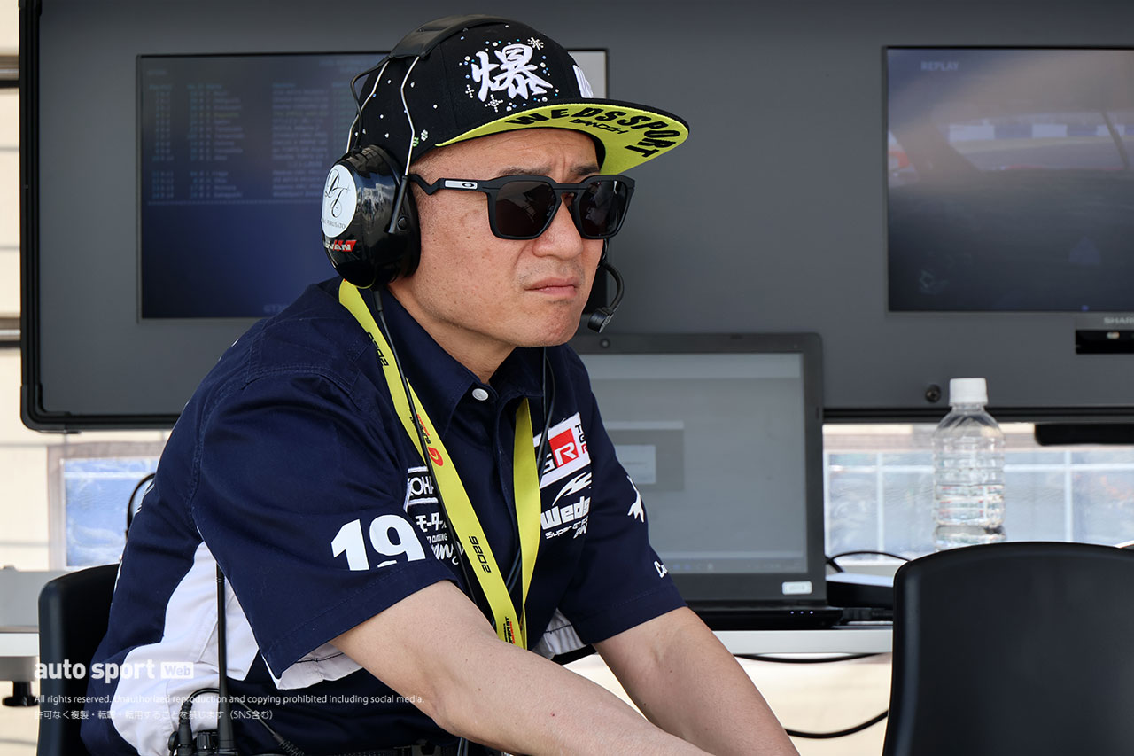 坂東正敬監督（TGR TEAM WedsSport BANDOH）