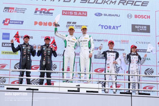 2026スーパーGT第1戦岡山　GT300クラス表彰式