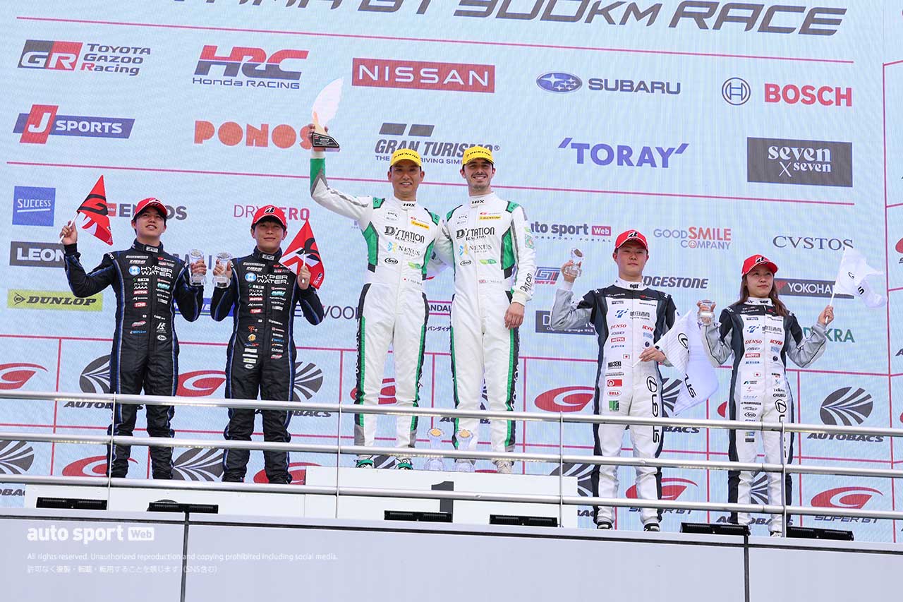 2026スーパーGT第1戦岡山　GT300クラス表彰式