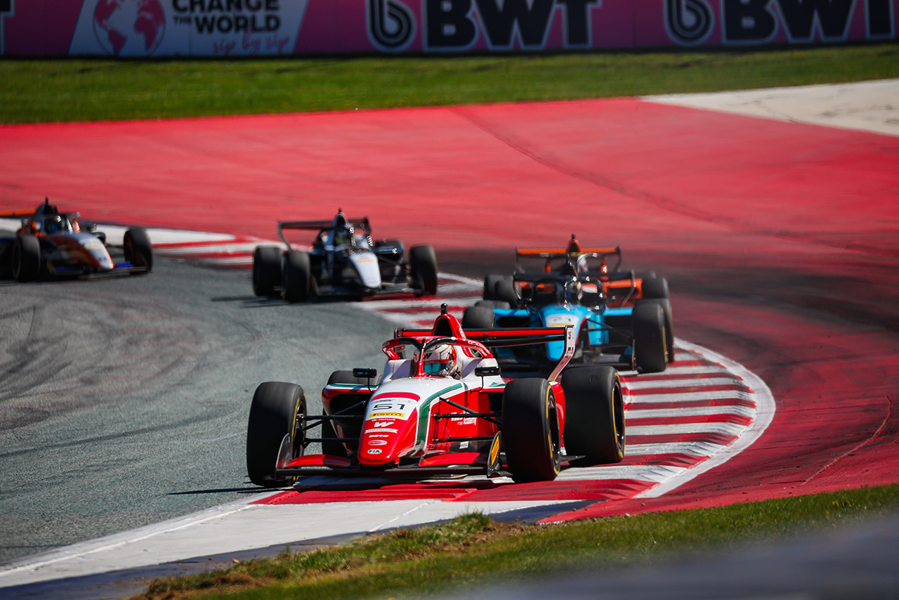 2026年FIAフォーミュラ・リージョナル・ヨーロッパ選手権第1戦レッドブルリンク　中村紀庵ベルタ（プレマ・レーシング／ウイリアムズ育成）