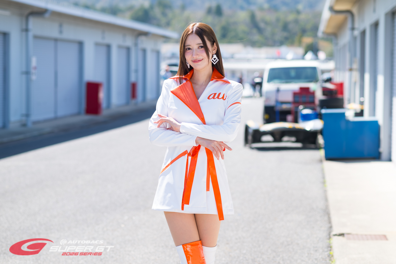 レースクイーン2年目は名門TOM'Sで活動する森谷花香「昨年のように勝利の女神になりたい」【2026RQインタビューVol.1】