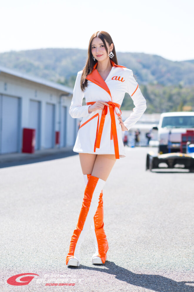 レースクイーン2年目は名門TOM’Sで活動する森谷花香「昨年のように勝利の女神になりたい」【2026RQインタビューVol.1】