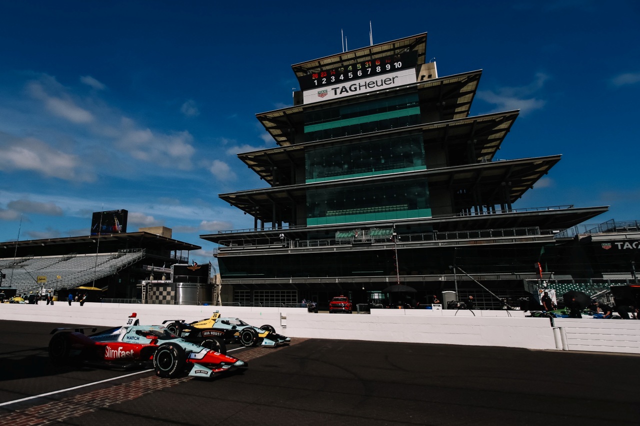 インディ500オープンテストが実施、2日間の全体ベストはルーキーのカイオ・コレットに。33台が4697周を走行