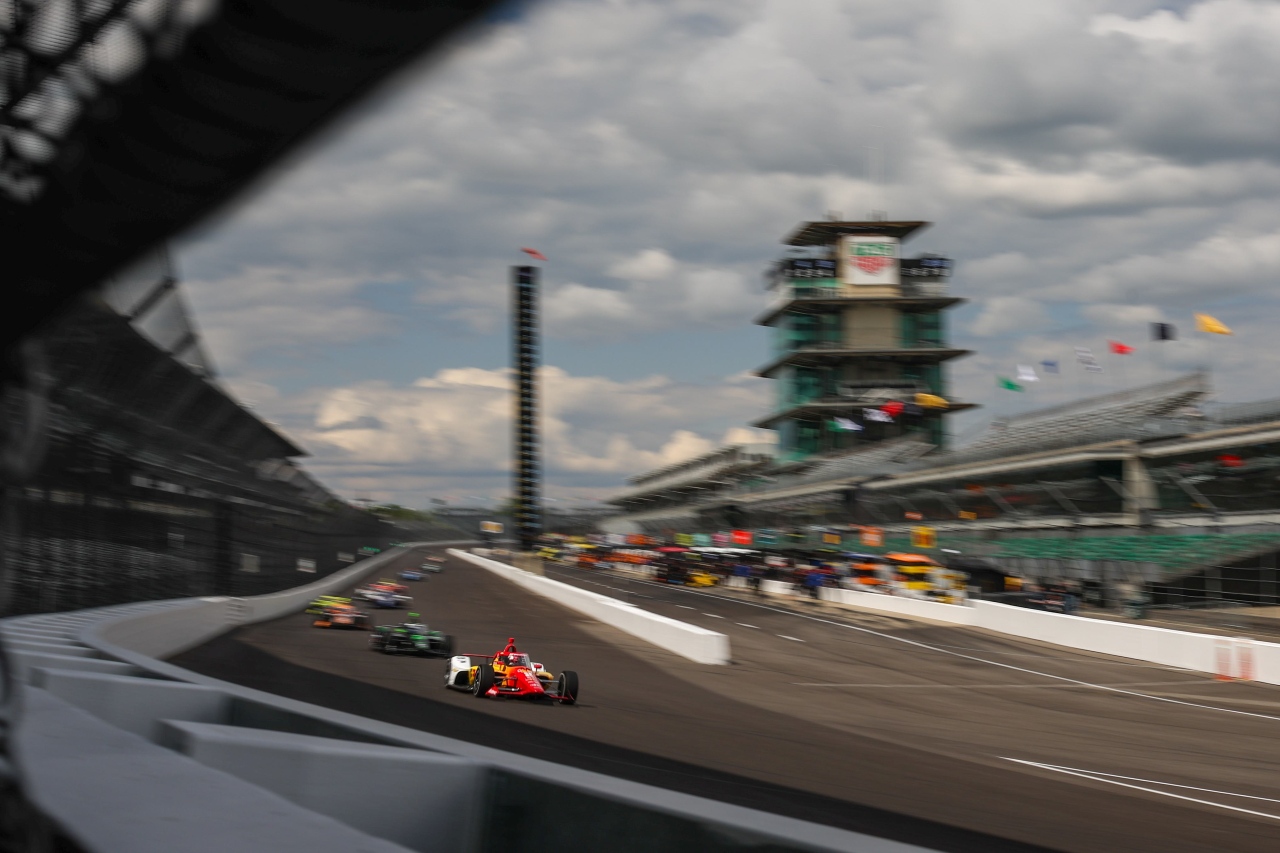 インディ500オープンテストが実施、2日間の全体ベストはルーキーのカイオ・コレットに。33台が4697周を走行