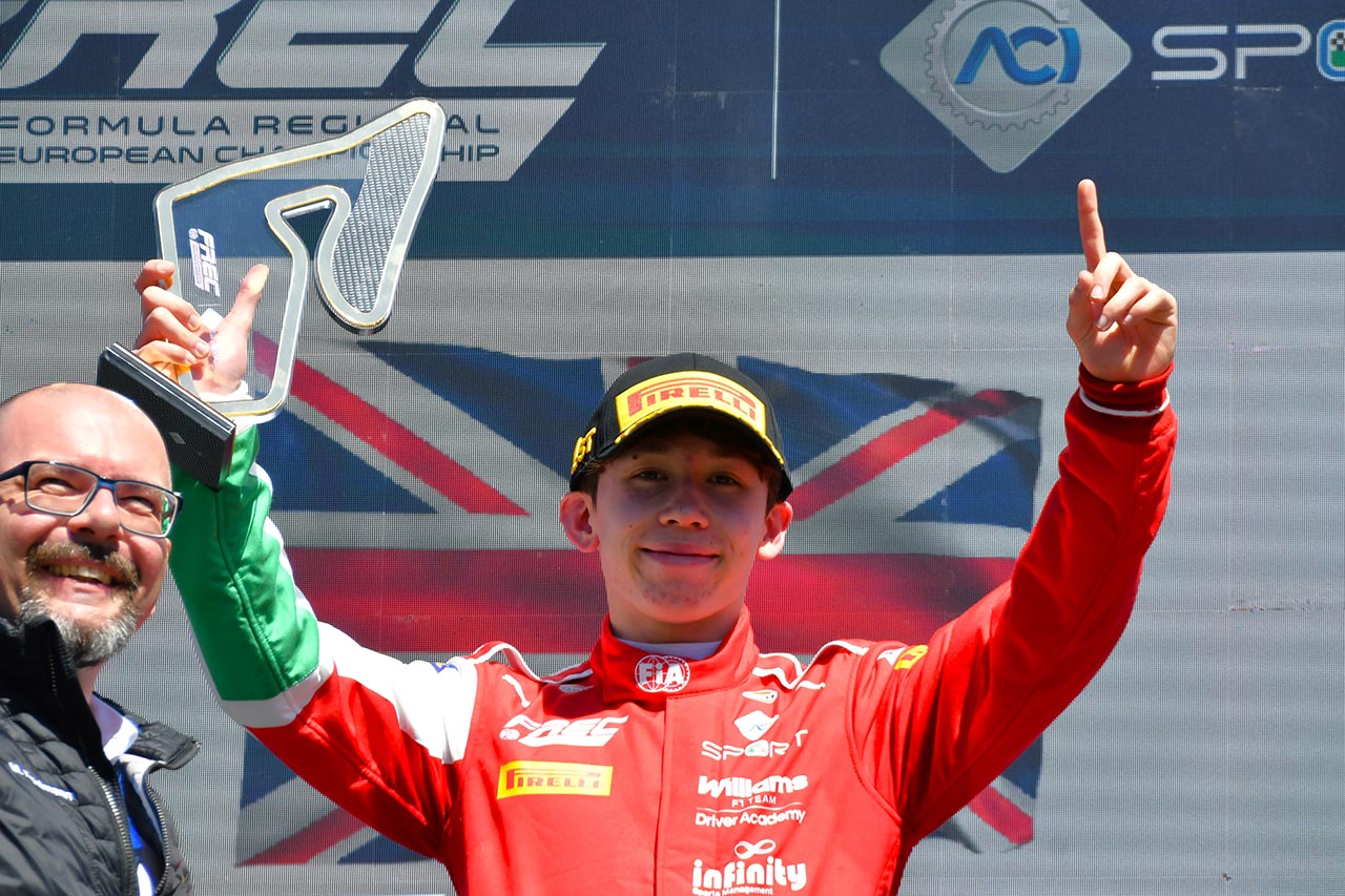 FRヨーロッパでいきなり優勝。ウイリアムズ育成の中村紀庵ベルタ「チャレンジをとても楽しみにしている」