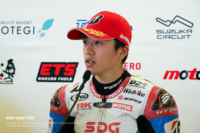 水野涼、背後に迫る中須賀の「プレッシャーを感じながらのレース」を逃げ切って開幕3連勝／全日本ロード第2戦SUGO JSB1000