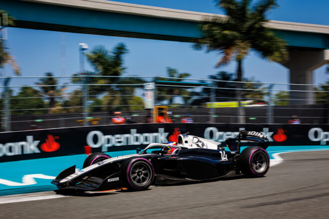 2026年FIA F2第2戦マイアミ マルティニウス・ステンスホーン（ロダン・モータースポーツ）