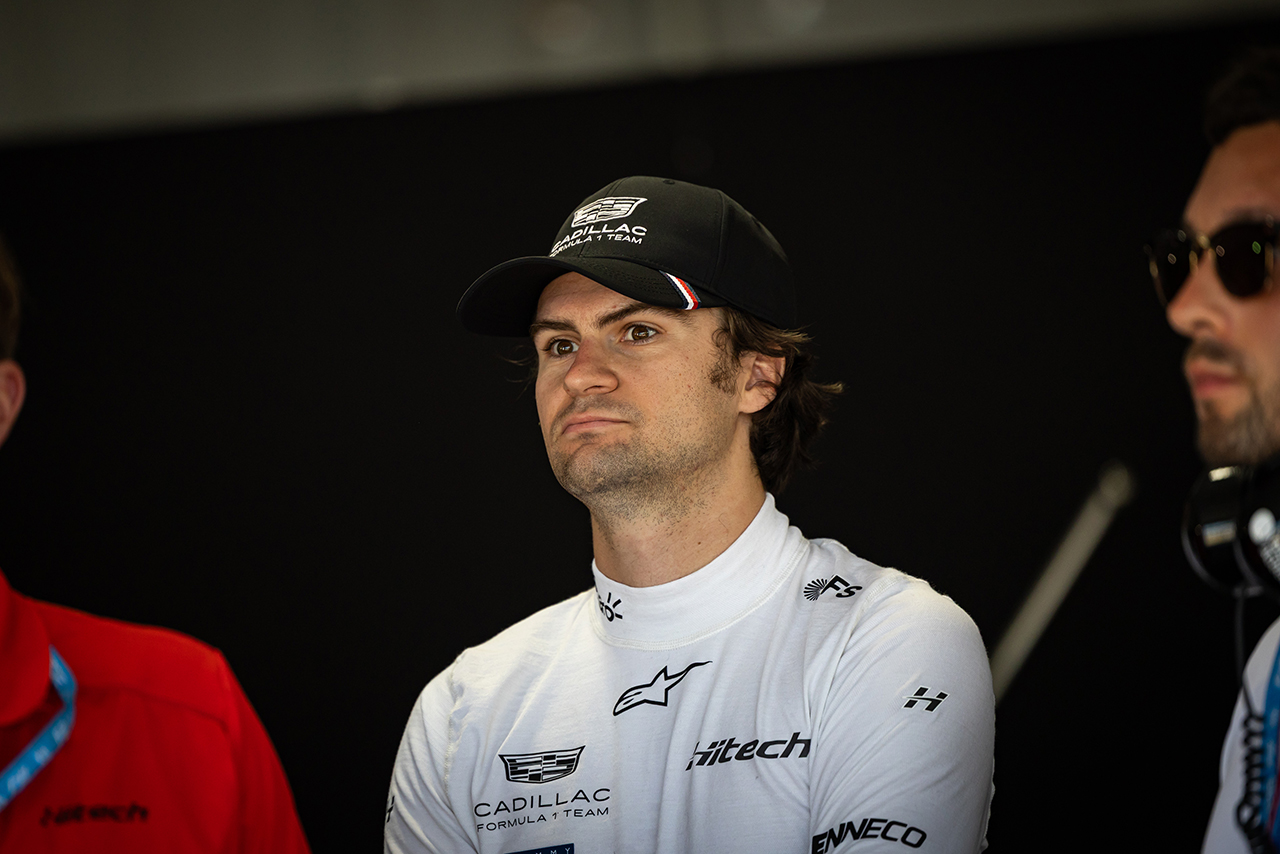 2026年FIA F2第2戦マイアミ コルトン・ハータ（ハイテック／キャデラックF1テストドライバー）