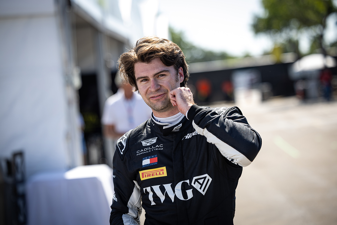 2026年FIA F2第2戦マイアミ コルトン・ハータ（ハイテック／キャデラックF1テストドライバー）