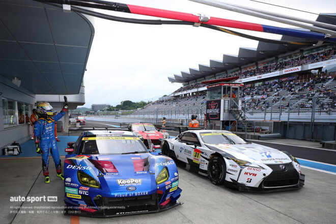 スバルBRZの6気筒パワー炸裂 。山内がコースレコードでポール獲得記録を更新【GT300予選レポート】