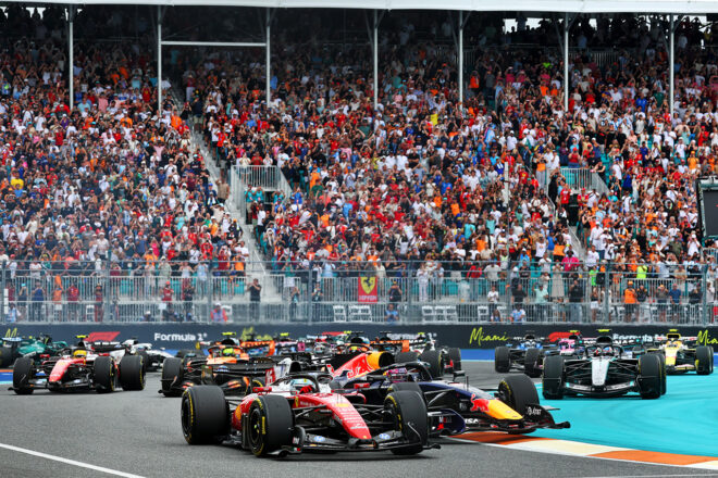 2026年F1第4戦マイアミGP　スタート