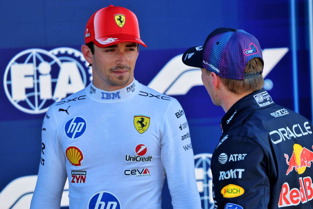 シャルル・ルクレール（フェラーリ）＆マックス・フェルスタッペン（レッドブル）