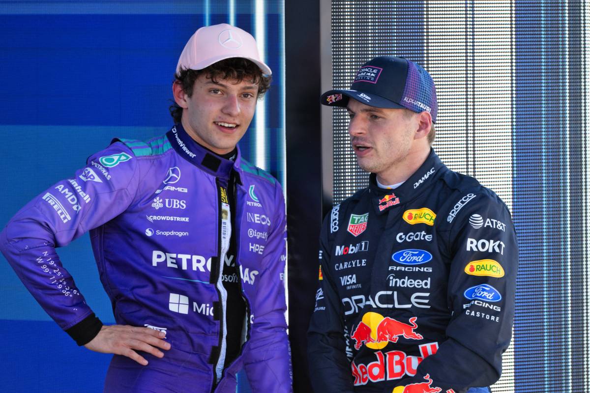 アンドレア・キミ・アントネッリ（メルセデス）＆マックス・フェルスタッペン（レッドブル）