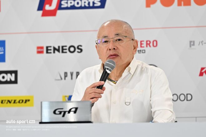2027年からのスーパーGTワンメイクタイヤのサプライヤーが「決まっている」と坂東代表。契約後第4戦富士の後からテストへ