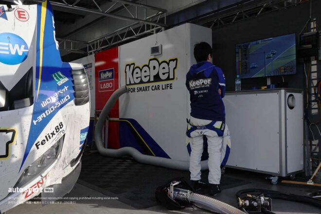 スーパーGT第2戦富士スピードウェイ決勝　小林利徠斗（KeePer CERUMO GR Supra）